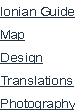 Ionian Guide Map Design Translations Photography